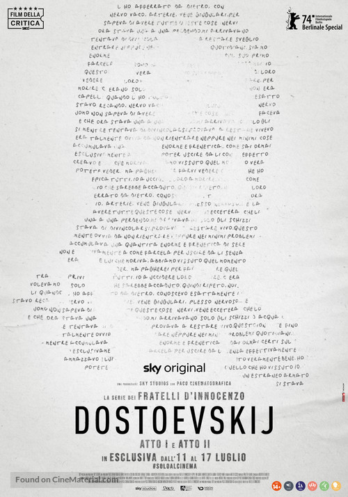 &quot;Dostoevskij&quot; - Italian Movie Poster