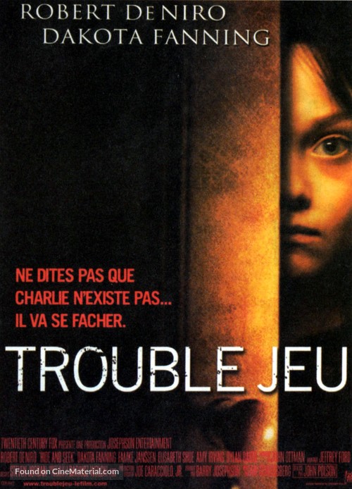 Hide And Seek - French Movie Poster