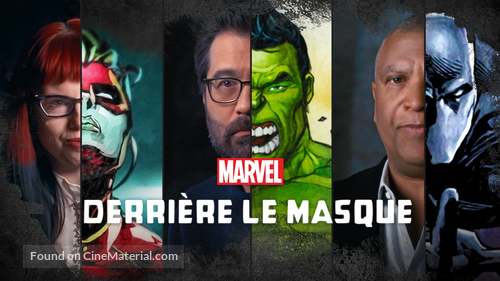 Marvel&#039;s Behind the Mask - French Movie Cover