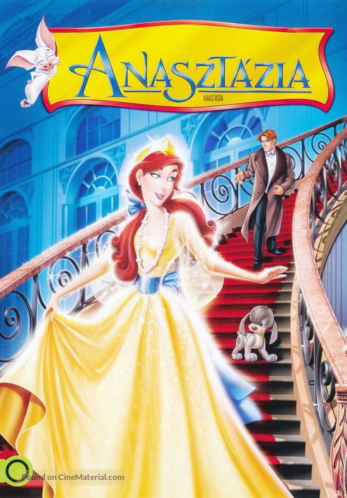Anastasia - Hungarian DVD movie cover