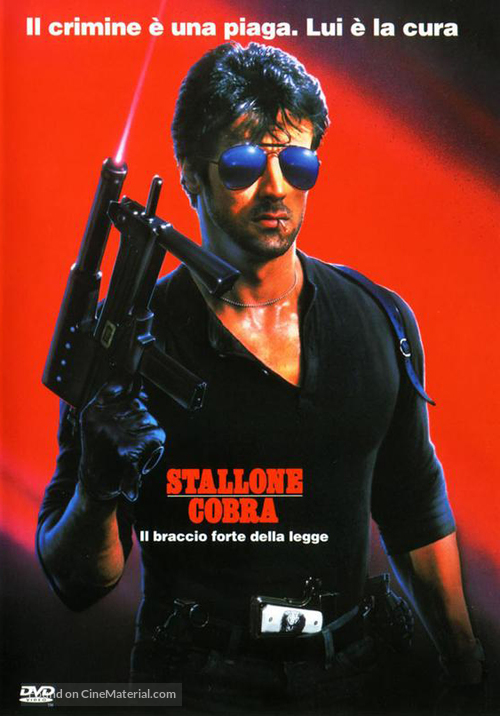 Cobra - Italian DVD movie cover