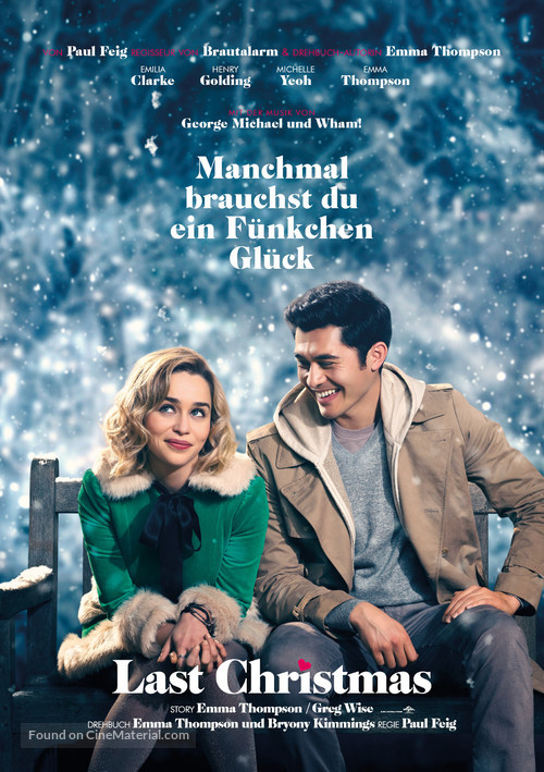 Last Christmas - Swiss Movie Poster