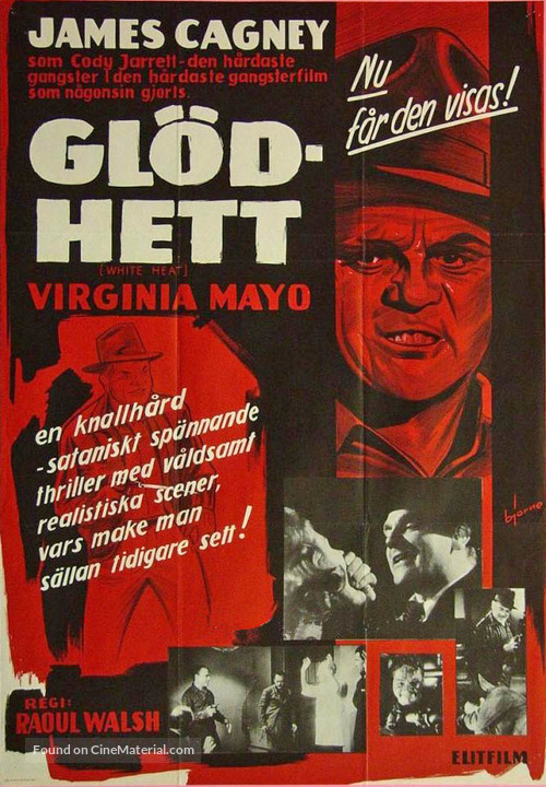 White Heat - Swedish Movie Poster