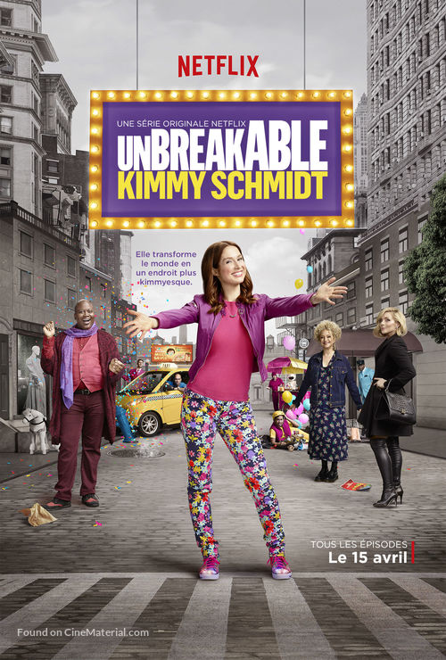&quot;Unbreakable Kimmy Schmidt&quot; - French Movie Poster