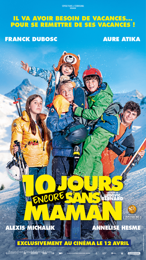 10 jours encore sans maman - French Movie Poster