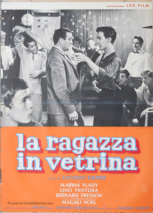 La ragazza in vetrina - Italian Movie Poster