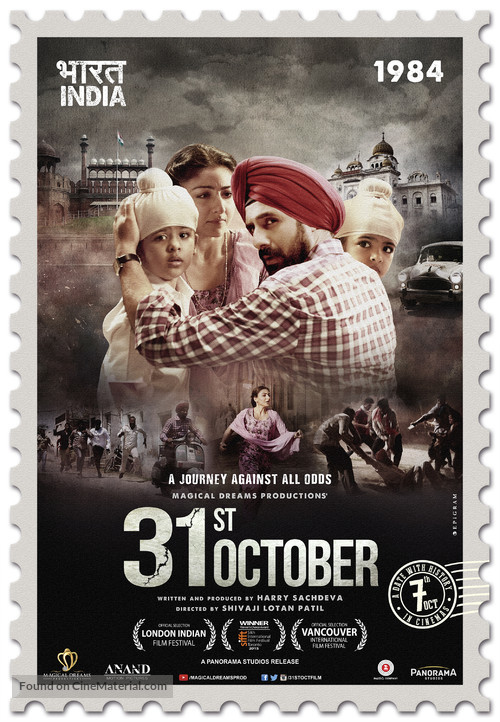 31st October - Indian Movie Poster