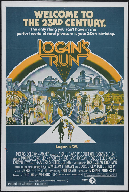 Logan&#039;s Run - Australian Movie Poster