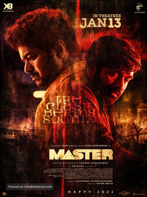 Master - Indian Movie Poster