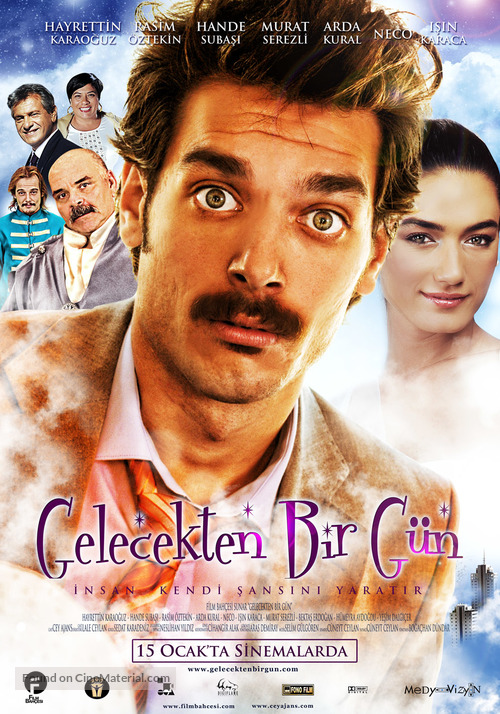 Gelecekten bir g&uuml;n - Turkish Movie Poster