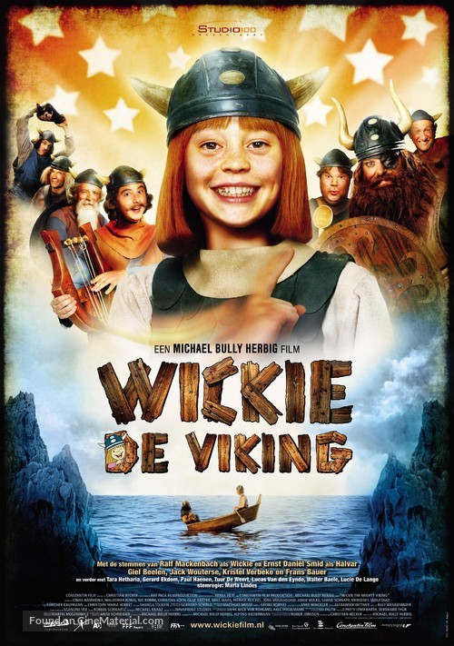 Wickie und die starken M&auml;nner - Dutch Movie Poster