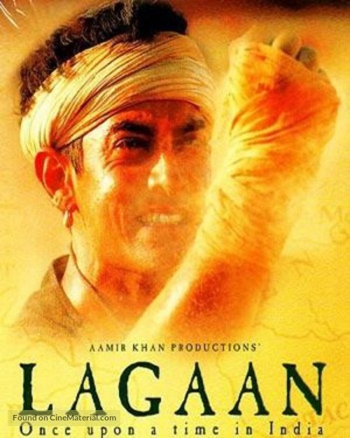 Lagaan: Once Upon a Time in India - Indian DVD movie cover