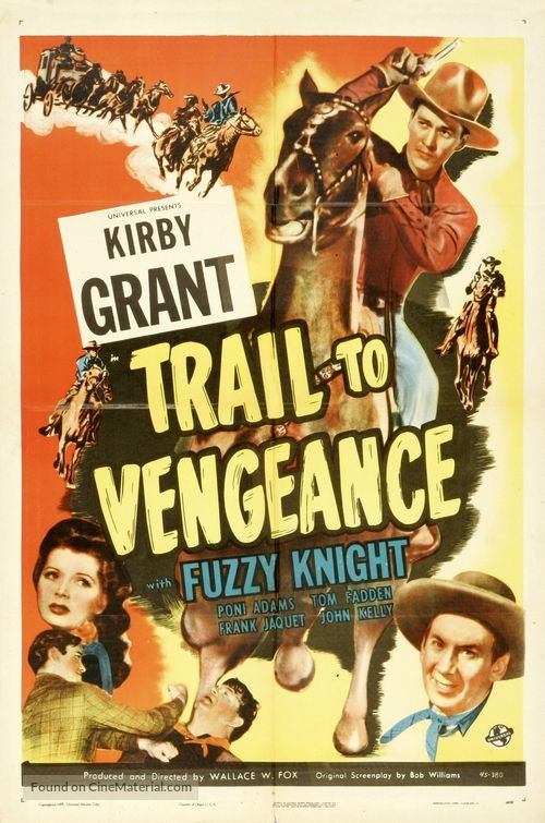 Trail to Vengeance - Movie Poster