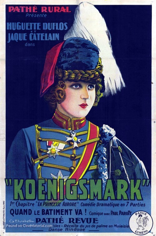 Koenigsmark - French Movie Poster