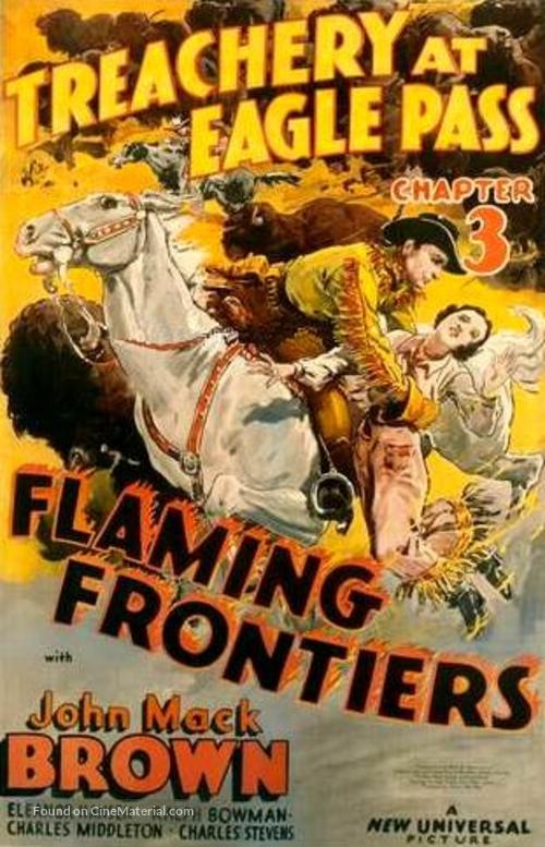 Flaming Frontiers - Movie Poster