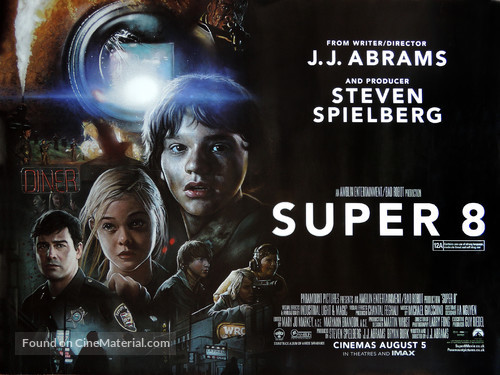 Super 8 - British Movie Poster