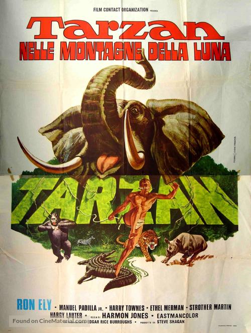 &quot;Tarzan&quot; - Italian Movie Poster