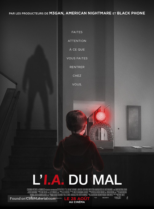 Afraid - French Movie Poster