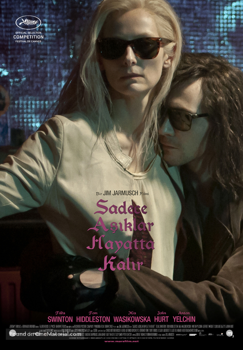 Only Lovers Left Alive - Turkish Movie Poster