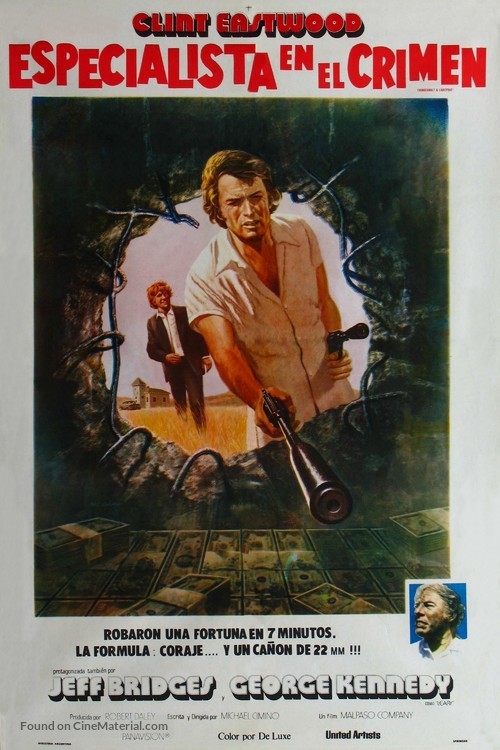 Thunderbolt And Lightfoot - Argentinian Movie Poster