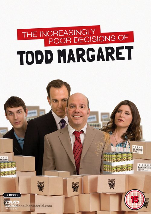 &quot;The Increasingly Poor Decisions of Todd Margaret&quot; - British DVD movie cover