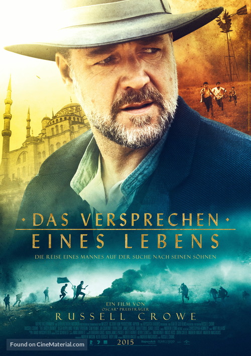 The Water Diviner - German Movie Poster