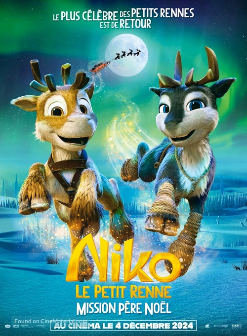 Niko - Beyond the Northern Lights - French Movie Poster