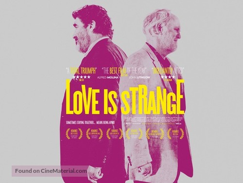 Love Is Strange - British Movie Poster
