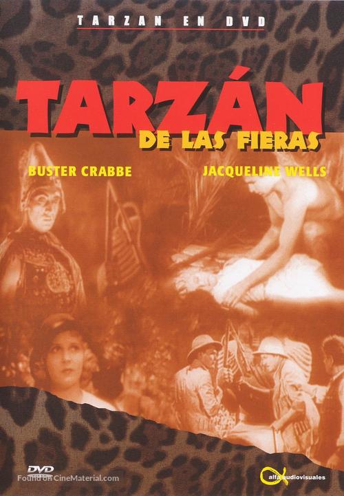 Tarzan the Fearless - Spanish DVD movie cover