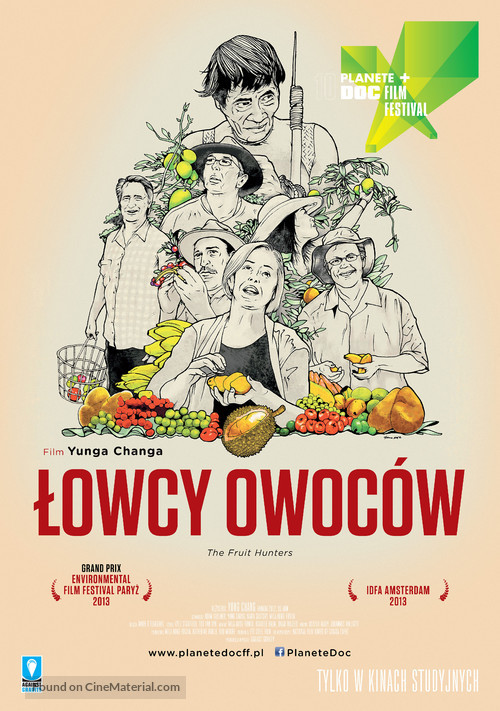 The Fruit Hunters - Polish Movie Poster