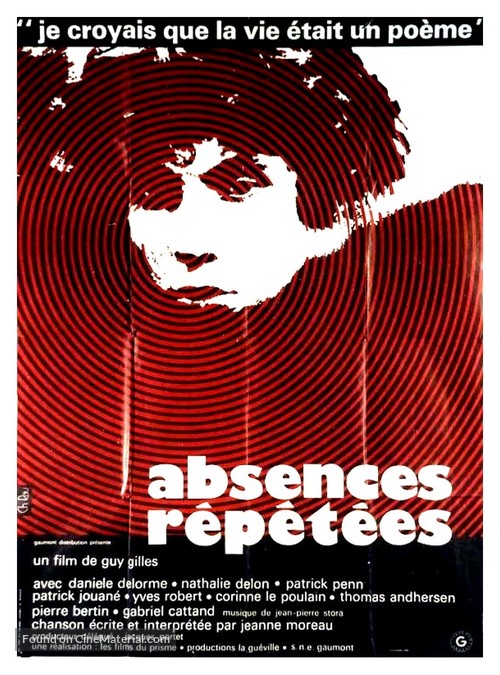 Absences r&eacute;p&eacute;t&eacute;es - French Movie Poster