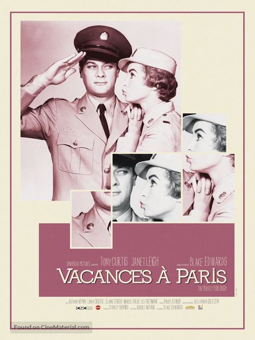 The Perfect Furlough - French Movie Poster