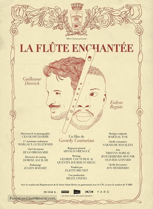 La fl&ucirc;te enchant&eacute;e - French Movie Poster