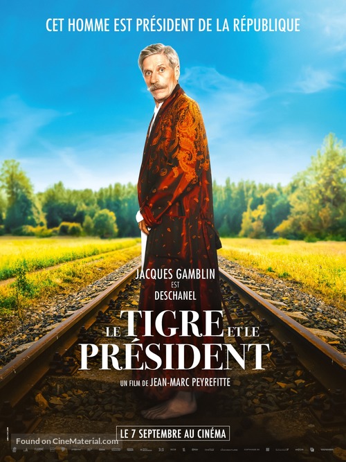 Le Tigre et le pr&eacute;sident - French Movie Poster