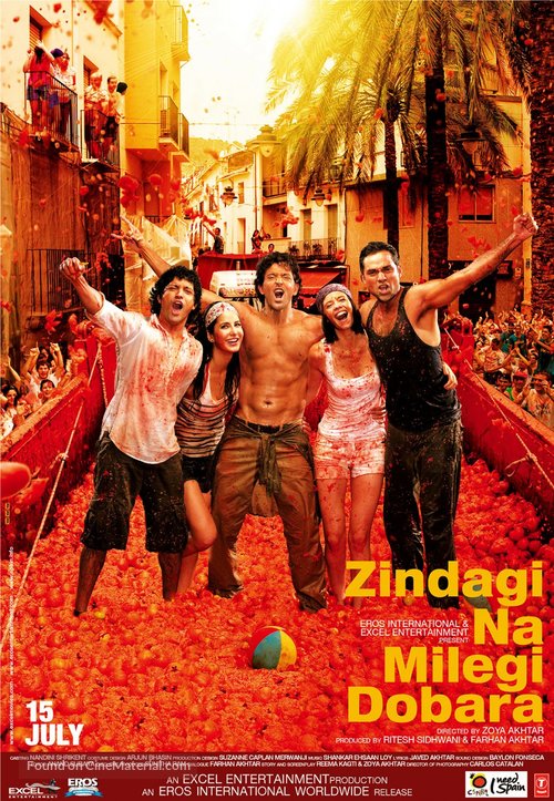 Zindagi Na Milegi Dobara - Indian Movie Poster