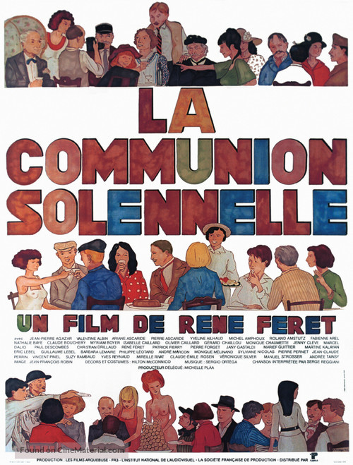 La communion solennelle - French Movie Poster