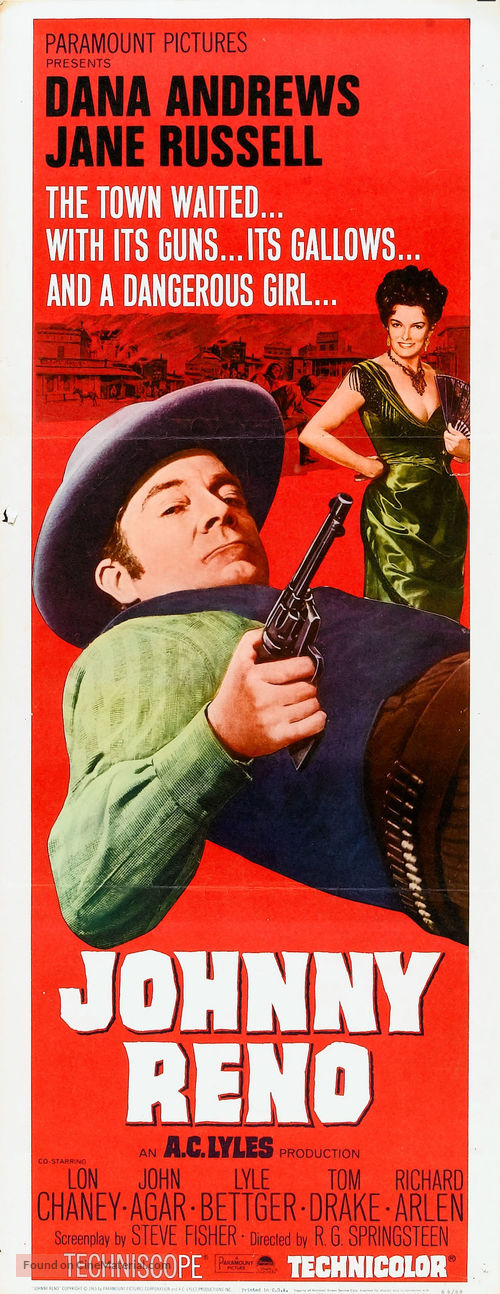Johnny Reno - Movie Poster