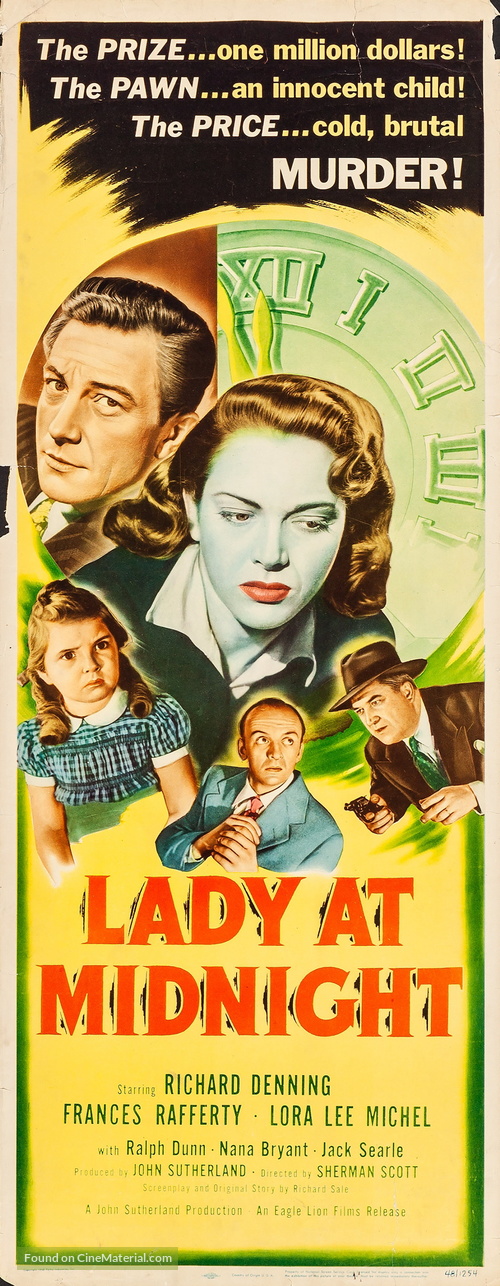 Lady at Midnight - Movie Poster