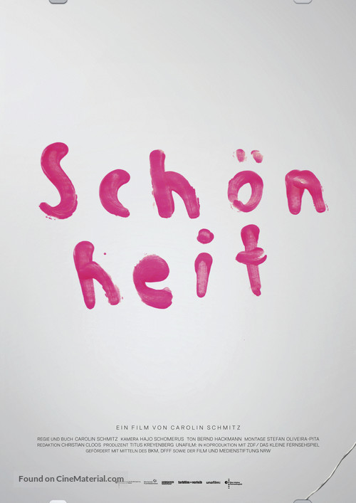 Sch&ouml;nheit - German Movie Poster