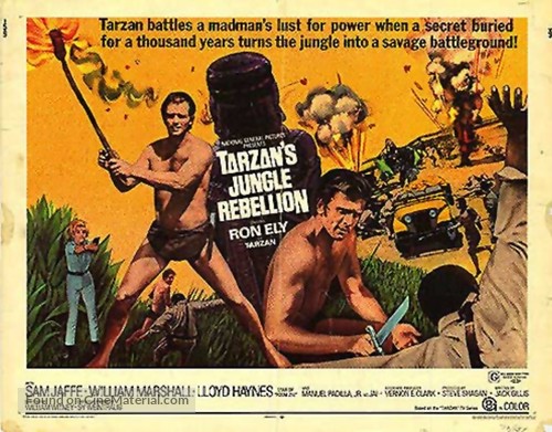 Tarzan&#039;s Jungle Rebellion - British Movie Poster