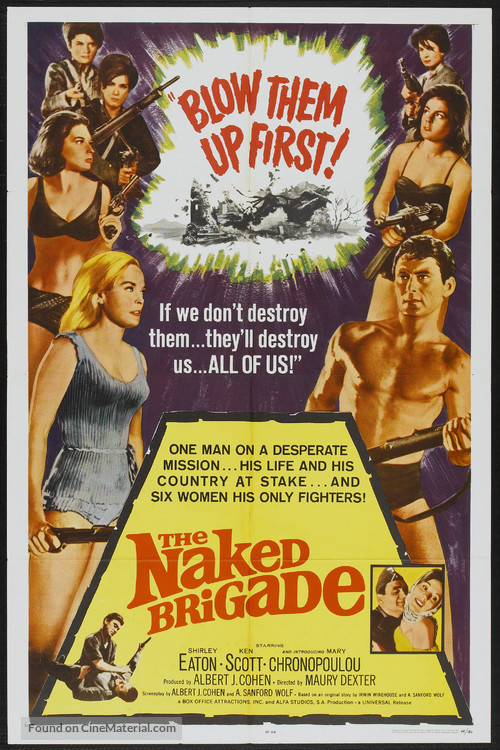 The Naked Brigade - Movie Poster