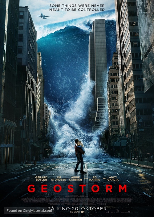 Geostorm - Norwegian Movie Poster