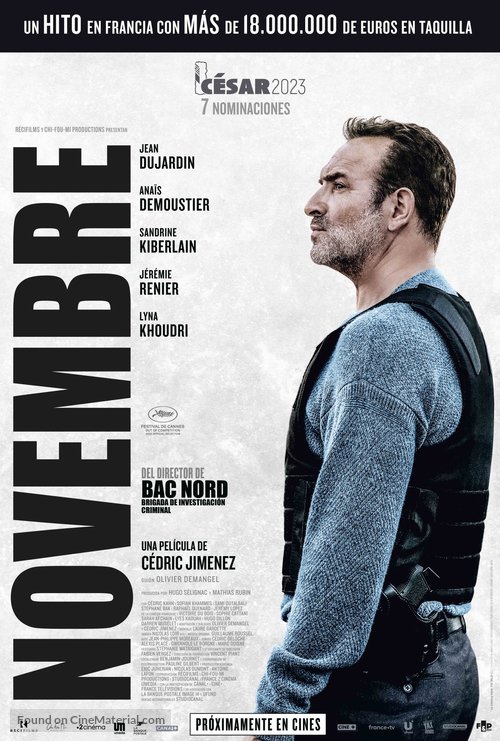 Novembre - Spanish Movie Poster