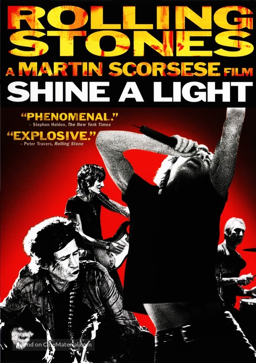 Shine a Light - DVD movie cover