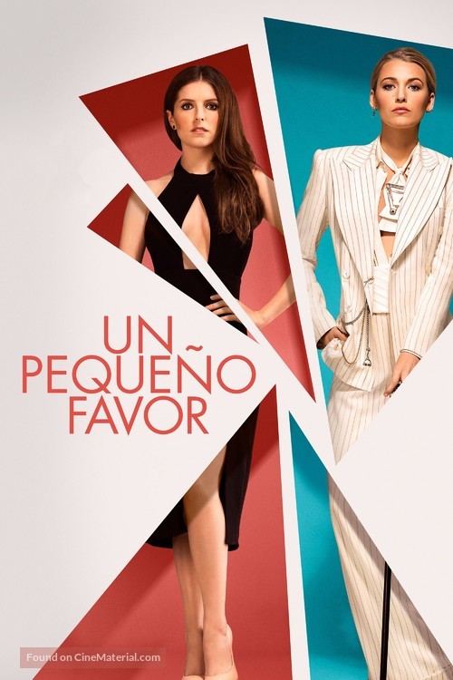 A Simple Favor - Spanish Movie Cover