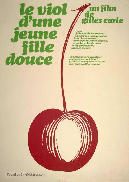 Le viol d&#039;une jeune fille douce - French Movie Poster