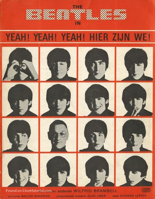 A Hard Day&#039;s Night - Dutch poster