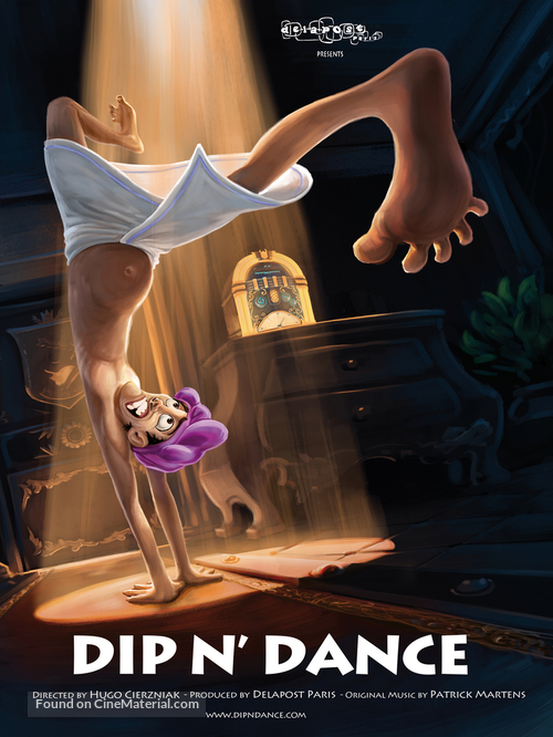 Dip N&#039; Dance - French Movie Poster