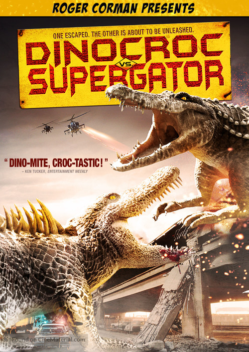 Dinocroc vs. Supergator - DVD movie cover