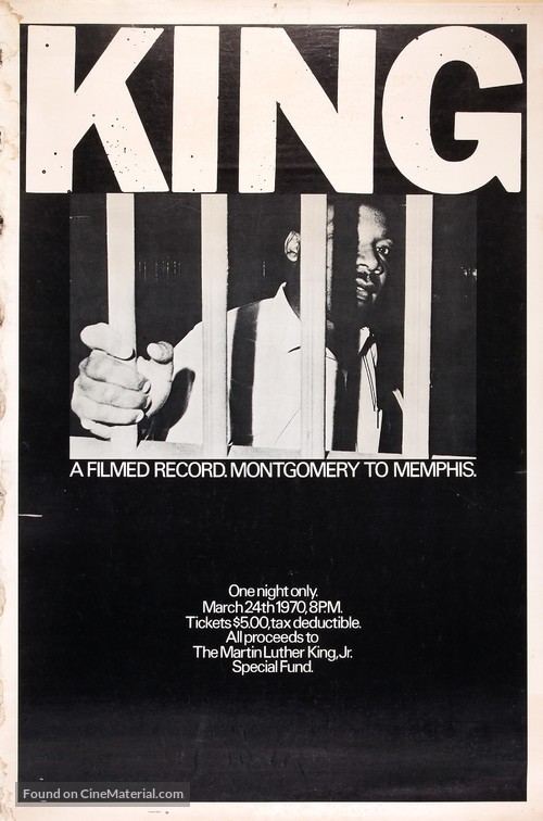 King: A Filmed Record... Montgomery to Memphis - Movie Poster